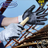 Nmsafety Nylon and Hppe Coated Nitrile Cut Glove