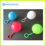 Promotional Gift Plastic Ball Raincoat Rvc-075