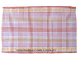 China Factory OEM Produce Customized Cotton Jacquard Checked Table Mat Place Mat Tea Towel