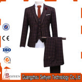 Three-Piece Suit (Jacket Pants Vest) Blazer Dress Men's Business Suit