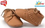 Wholesale Tassel Soft Soles Lace-UPS Infant Shoes Indoor Toddler Baby Shoes