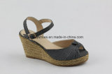 Colorful Design Wedge Sandal Lady Shoes for Summer