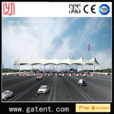 Fuelling Station Awning Tent PVDF Cover Steel Structure Tent