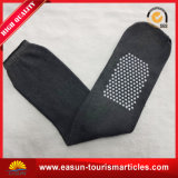 100% Polyester Anti-Slip Airline Socks