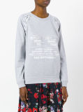 Women's Grey Casual Fashion Printed Sweatershirt
