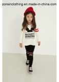Girls' Cute Mickey Printed Long Sleeve Suit Children Clothes (T-shirt+ pants)