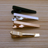 Customized Blank Tie Bar Rose Gold and Silver Tie Clip