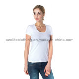 Women Comfortable Blank White T-Shirts (ELTWTJ-132)