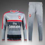 Ventilation Dry Moisture Wicking Long Sleeved Gray Adult and Child Funds Training Football Clothes