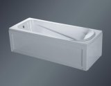 European Popular Acrylic Bathroom Hot Simple Bathtub/Apron Bathtub/Common Bathtub