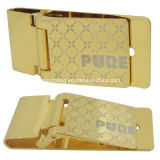 Gold Plated Zinc Alloy Metal Clip Buckle