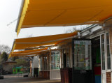 Popular Luxury Motorized Polyester Retractable Awning (B3200)