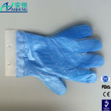 China Plant Supply Cheap Disposable PE Gloves Wth Header