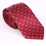 New Design Stylish Plaid Silk Woven Necktie-02