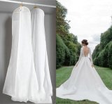 Competitive Long Breathable Customized Garment Bag for Wedding Dress