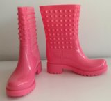 Popular Style Women PVC Rain Boot, Ladies's Rain Boots, Popular Style Boot