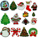Custom High Quality christmas Embroidery Patches for The Child Jacker with Sweater (YB-pH-492)