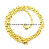 Gold Plated Stainless Steel Venice Chain Necklace