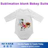 Sublimation Blank Long Sleeves T-Shirt for Children for Transfer Printing