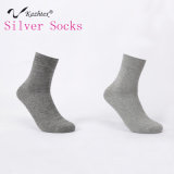Anti-Bacterial Silver Fiber Cotton Socks for Men Wearing in Fall and Winter