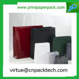 Various Customized Size Matte Laminated Fashion Paper Gift Bag with Handle