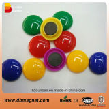 Plastic Cover Round Magnet Button for Paper Holding
