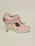 Lady Leather Special Sport Heel Shoes