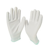Flexible and Good Feeling Nylon PU Gloves