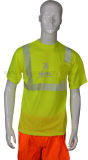 Short Sleeve Man Reflective Safety T Shirt
