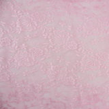Light Pink Colored Multi-Floral Dotted Voile Lace for Clothing