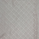 Cream-Coloured Geometric Braided Lace Fabric