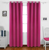 Solid Color Blackout Curtains with Grommet Thermal Inshualted Window Curtains Room Darkening Curtains