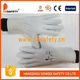 Ddsafety 2017 15 Gauge White Nylon Gloves Safety Glove