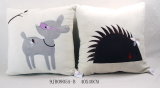En71 Velvet Baby Decorative Cushions with Embroidery