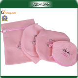 Wholesale Pink Color Reusable Mesh Bag for Cleaners