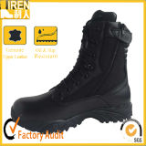 Top Grade Genuine Leather Safety Shoe Military Tactical Combat Boot