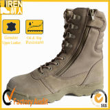 2017 Factory Price Leather Army Desert Military Boots