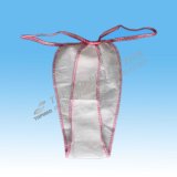Disposable Sexy Tanga Lingerie for Female SPA Use