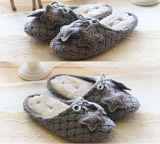 Ladies Knitted Indoor Slippers Women Knit Slippers Footwear Shoes