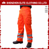 High Visibility Fluorescent Orange Work Pants Supplier