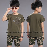 Summer Children's Cotton Casual Suit T-Shirt and Shorts