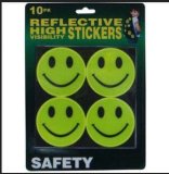 High Visiable Reflective Smile Stickers