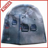 Winter Promotion Sublimation Printing Knitted Hat