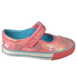 Wholesale babies Slip-on Elegant Breathable Canvas Shoes with Plastic Beads