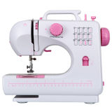 Domestic Household Electric Mini Lockstitch Sewing Machine Motor with Button Buttonhole (FHSM-506)