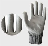 China Level 5 Cut Resistant PU Safety Gloves for Working
