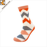 Customized Colorful Unisex Cotton Polyester Elastane Fashion Socks (165017SK)