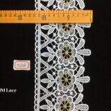 12cm Elegent Lace Fabric Tulle Bridal Lace Guipure French Trimming for Wedding Dress Fashion Dress Fabric Hme838