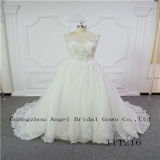 Unique Lace with Beaded Design Bridal Dress