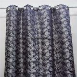 Flower Design Curtain Fabric Fireproof 117
